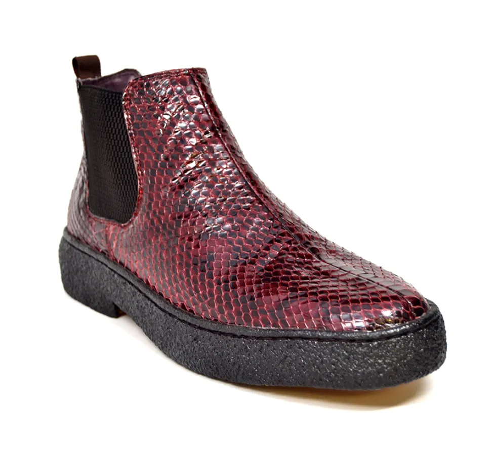 Soho Limited-Burgundy Snake Skin