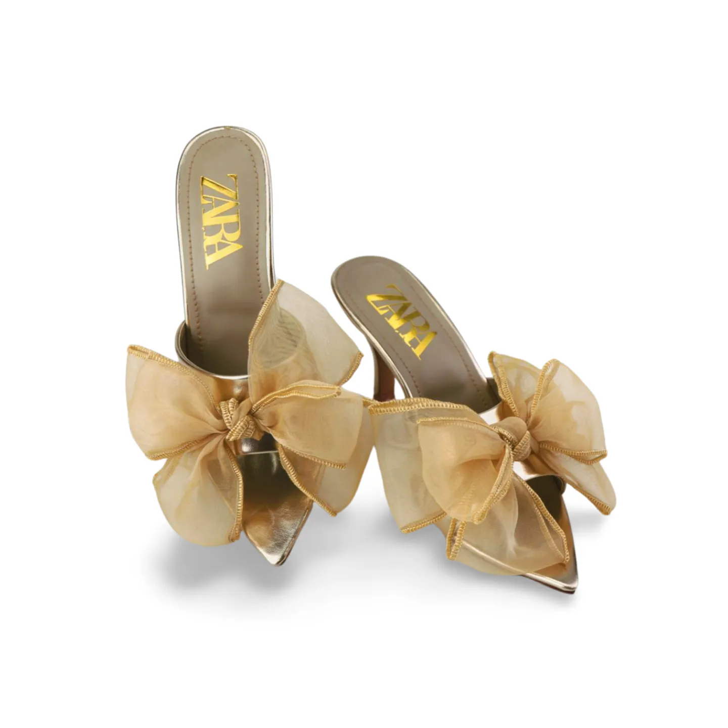 Stylish Mules with Satin Ribbon Bow for Women - Elegant and Comfortable Shoes for Any Occasion