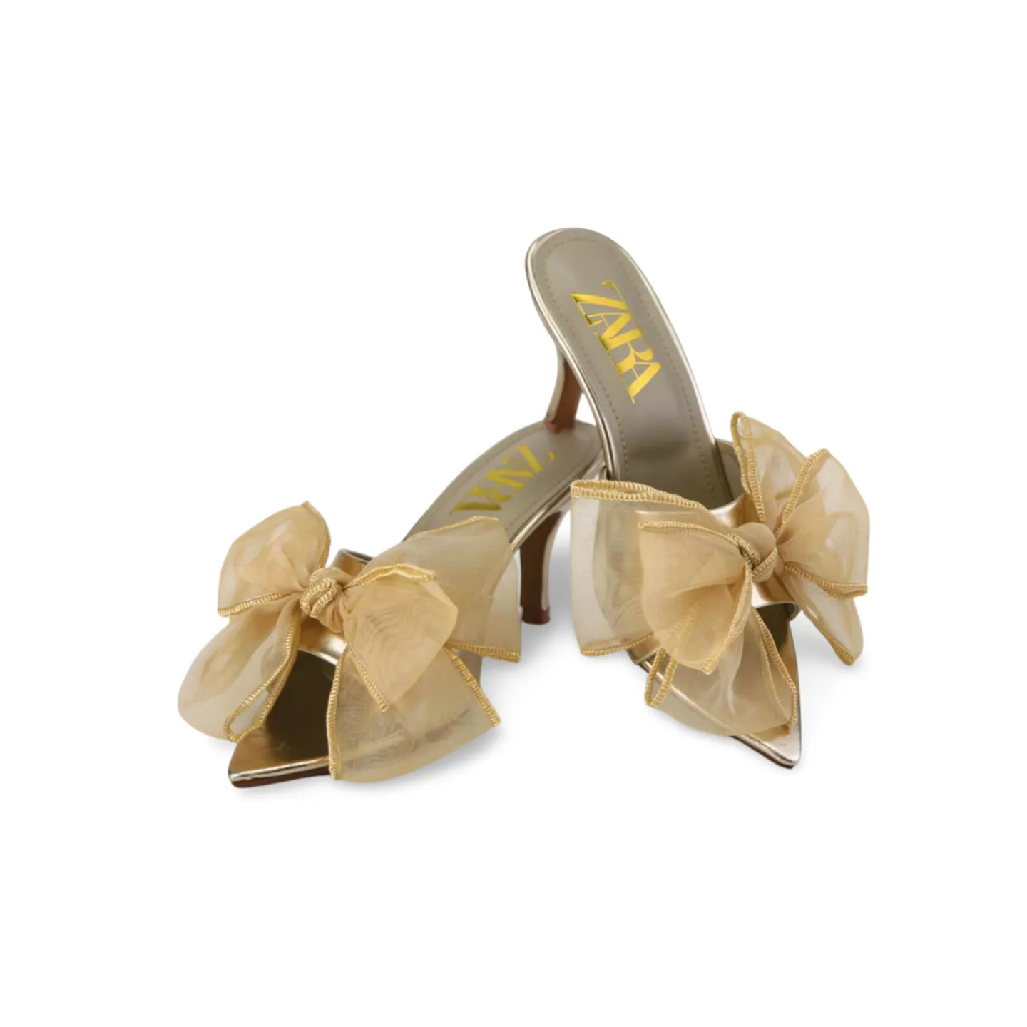 Stylish Mules with Satin Ribbon Bow for Women - Elegant and Comfortable Shoes for Any Occasion